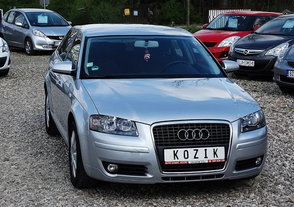 Audi A3 cena 19900 przebieg: 198203, rok produkcji 2005 z Mirsk małe 529